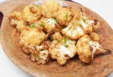 air fryer roasted cauliflower