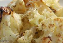 oven-roasted cauliflower