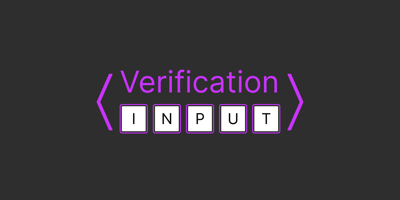 react-verification-input