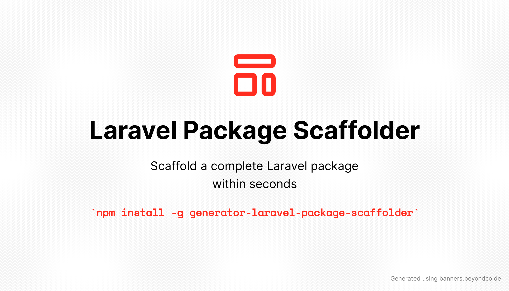 generator-laravel-package-scaffolder