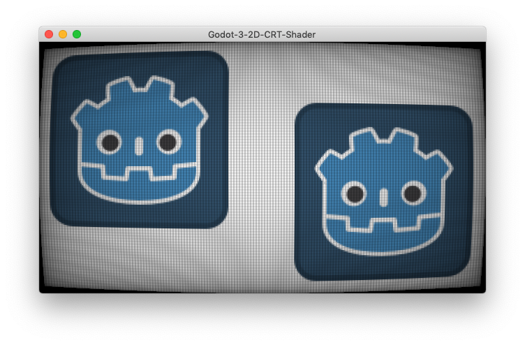 Godot-3-2D-CRT-Shader