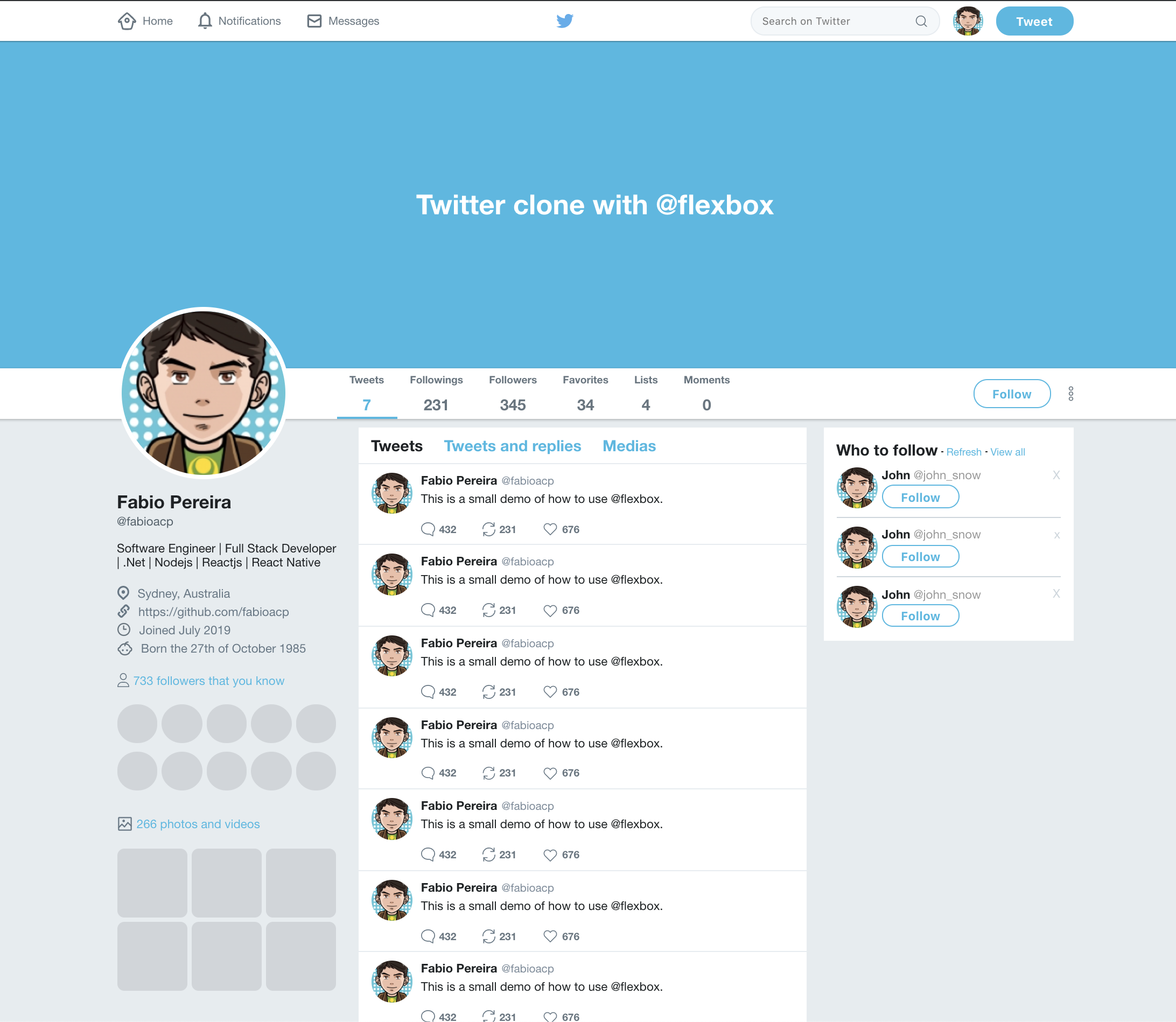 facp-flexbox-twitter-clone