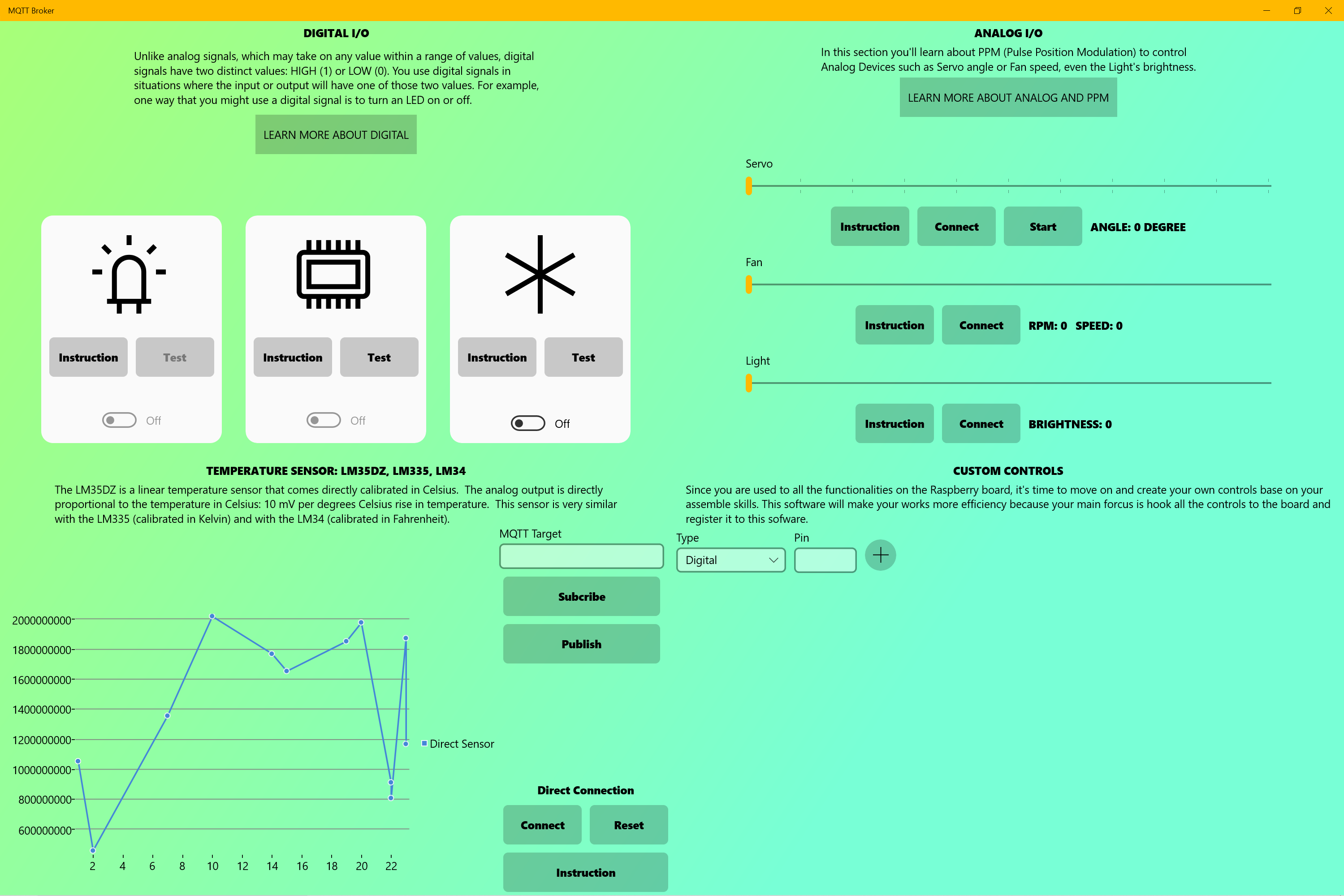 RaspberryControlCenter