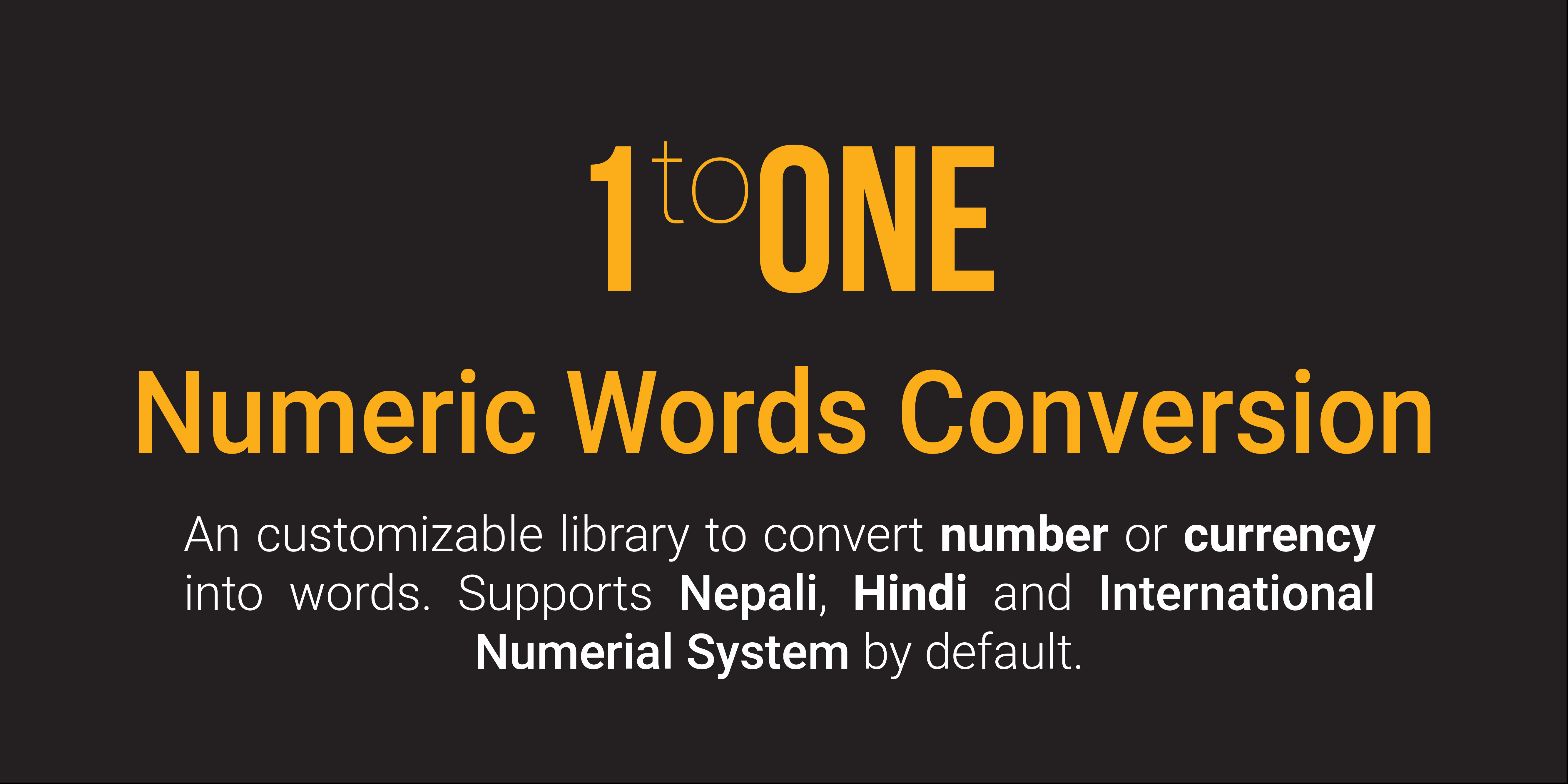 NumericWordsConversion