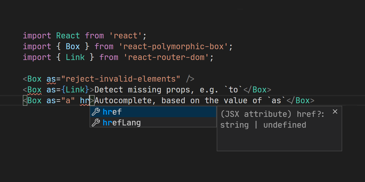 react-polymorphic-box