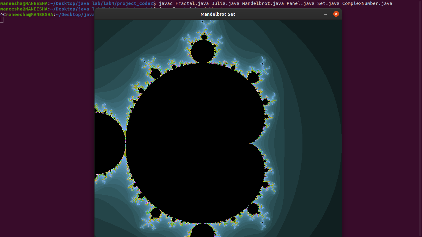 Mandelbrot-Julia-sets-plotting