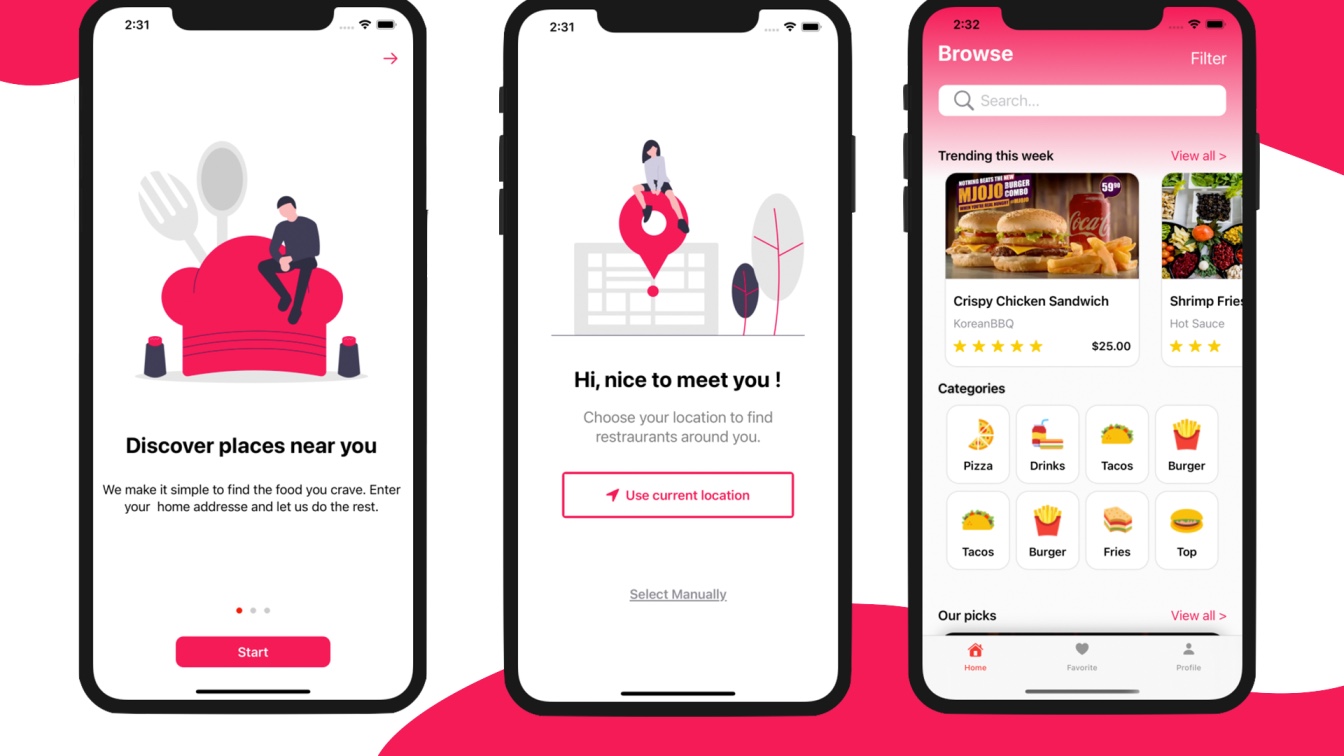 Food-Delivery-SwiftUI