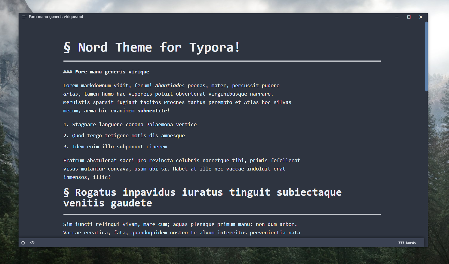 typora-nord-theme