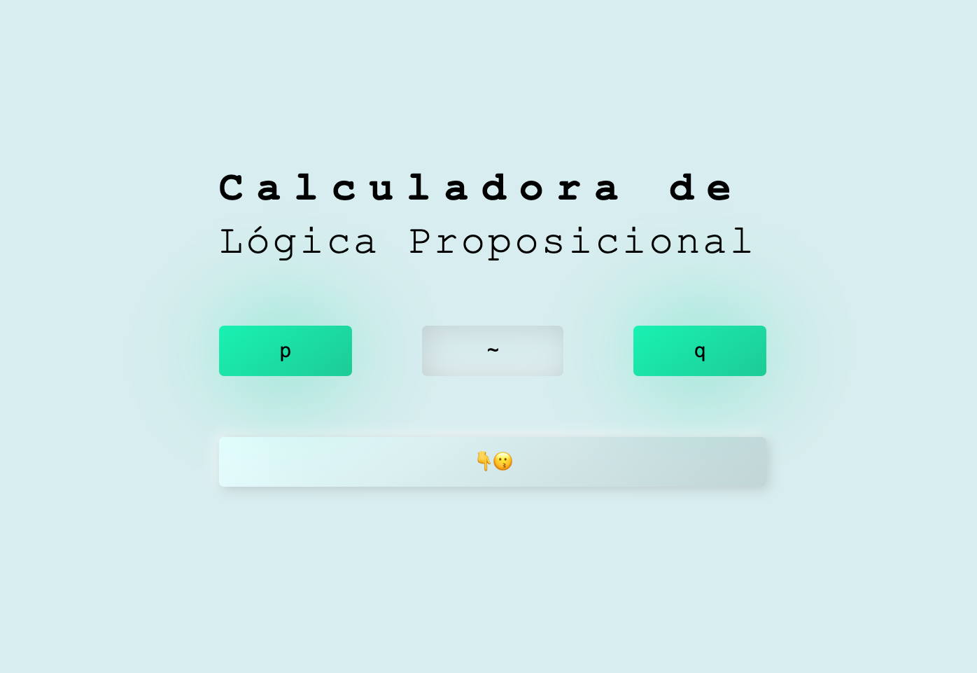 calculadora-logica-proposicional