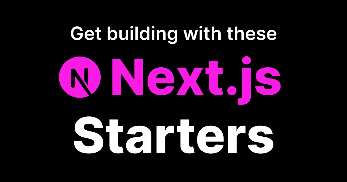 nextjs-starters