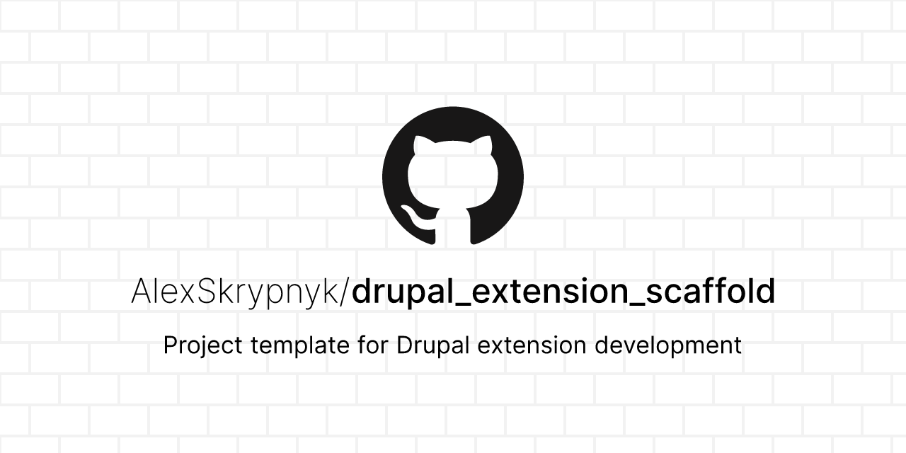 drupal_extension_scaffold