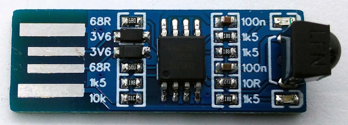 ATtiny85-IR2USB