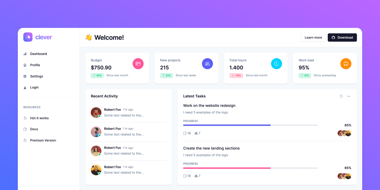 bootstrap-dashboard-kit