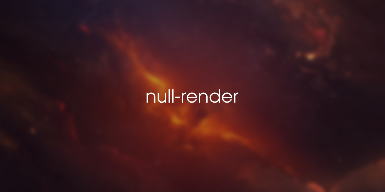 null-render