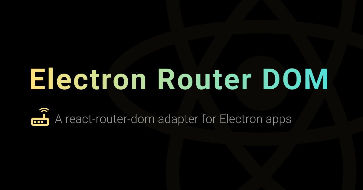 electron-router-dom