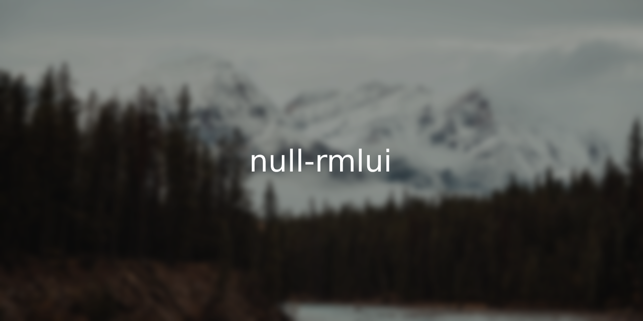 null-rmlui