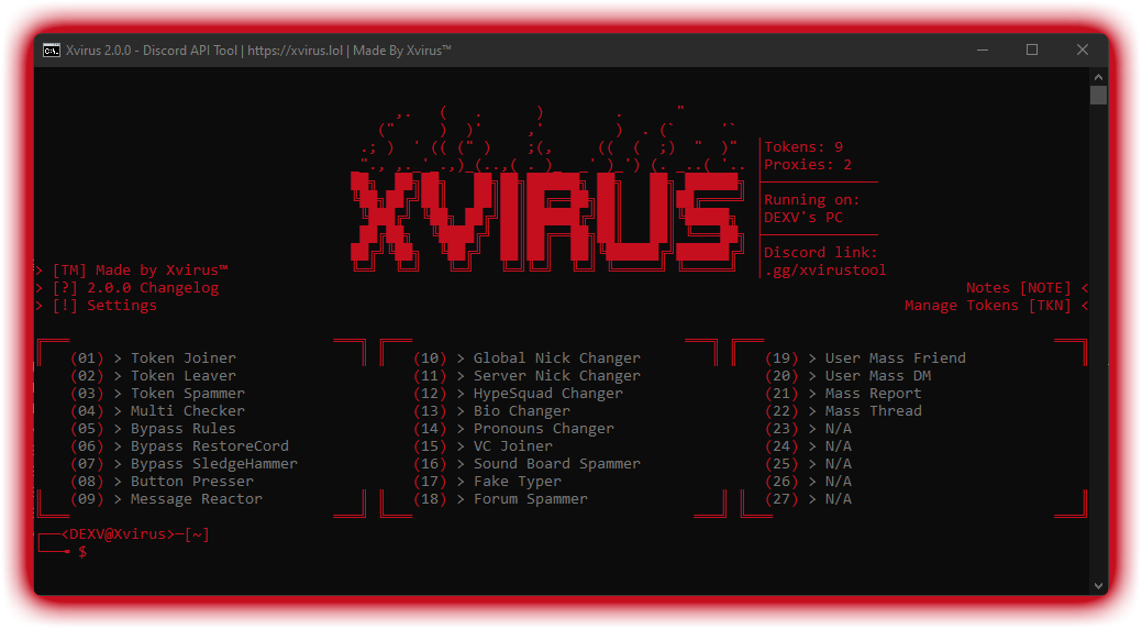 Xvirus-Tools