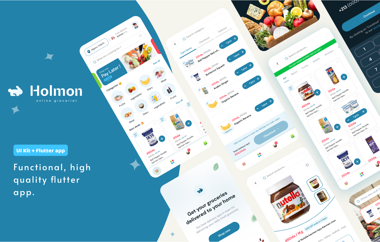 Flutter-GroceryApp