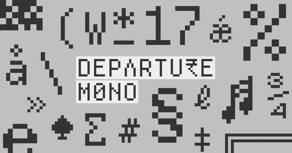 departure-mono