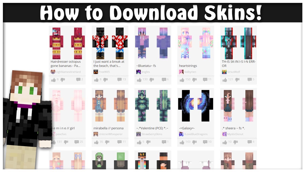 Minecraft-Skin-Download