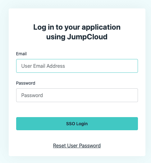 JumpCloud Login 