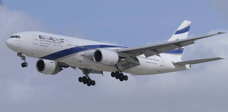 El Al Boeing 777  credit: Danny Sadeh