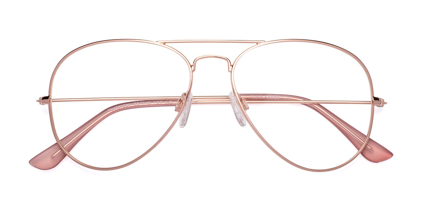 Yesterday - Rose Gold Reading Glasses