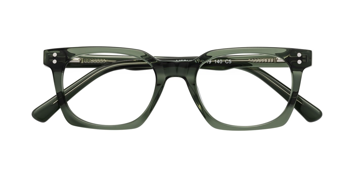 Medhi - Grayish Green Eyeglasses