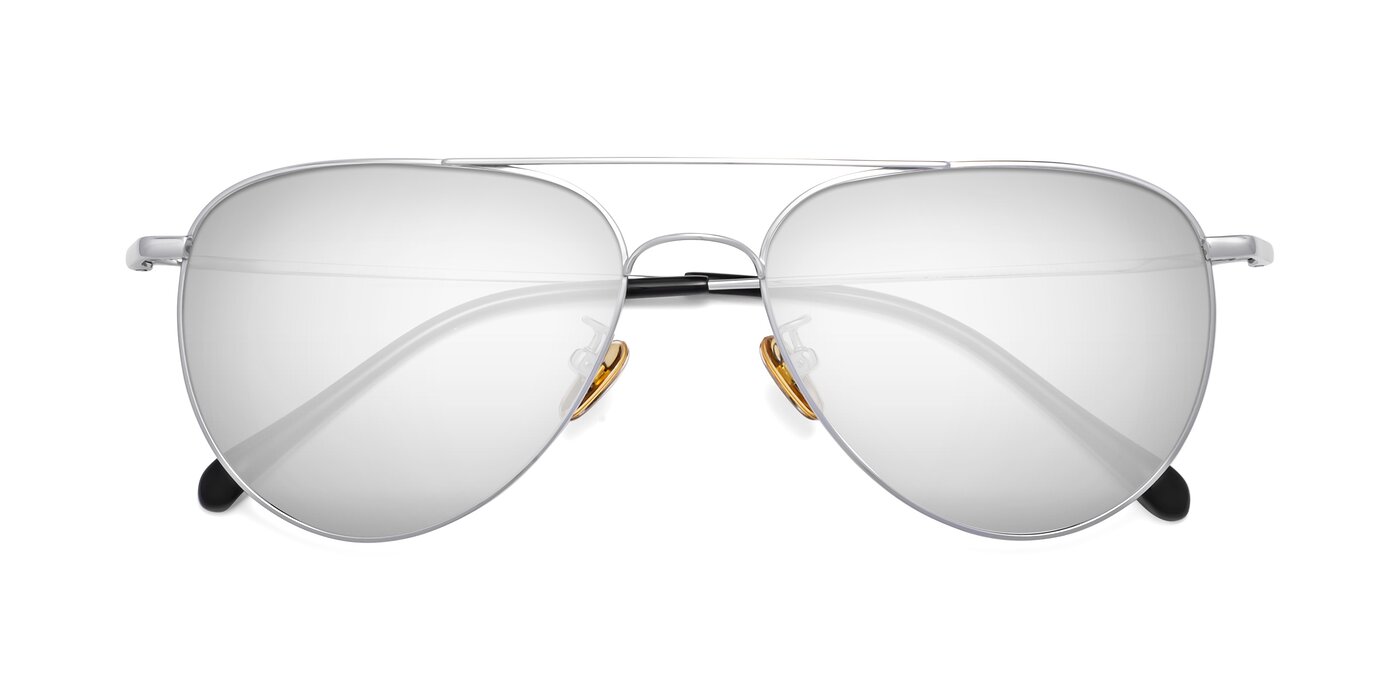 Hindley - Silver Flash Mirrored Sunglasses