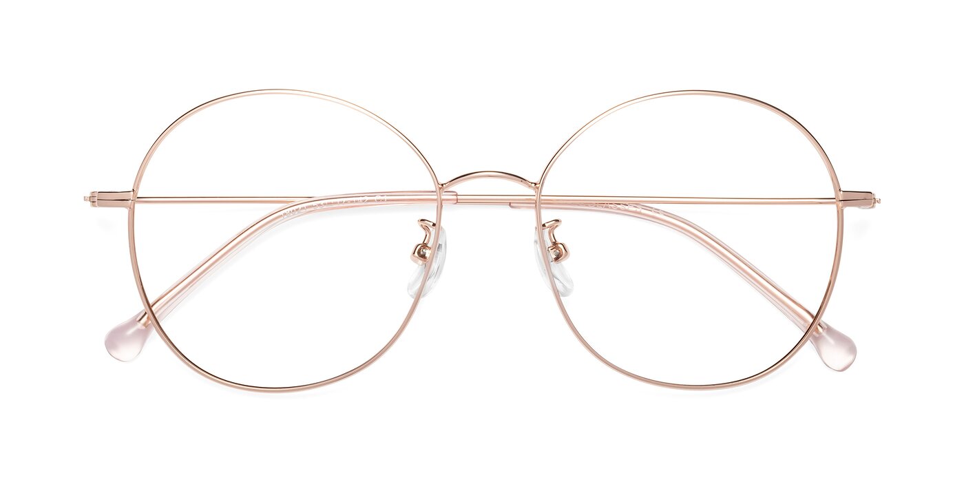 Dallas - Rose Gold Eyeglasses