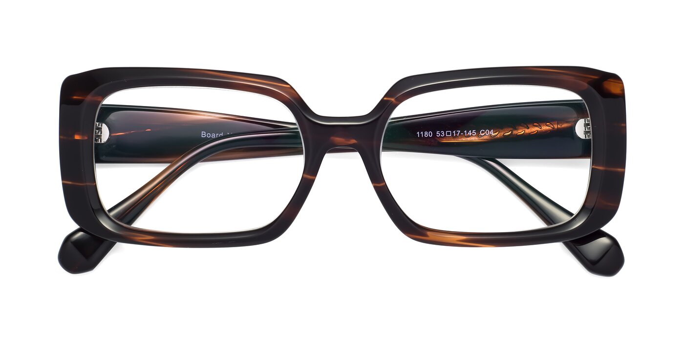 Board - Deep Brown Eyeglasses