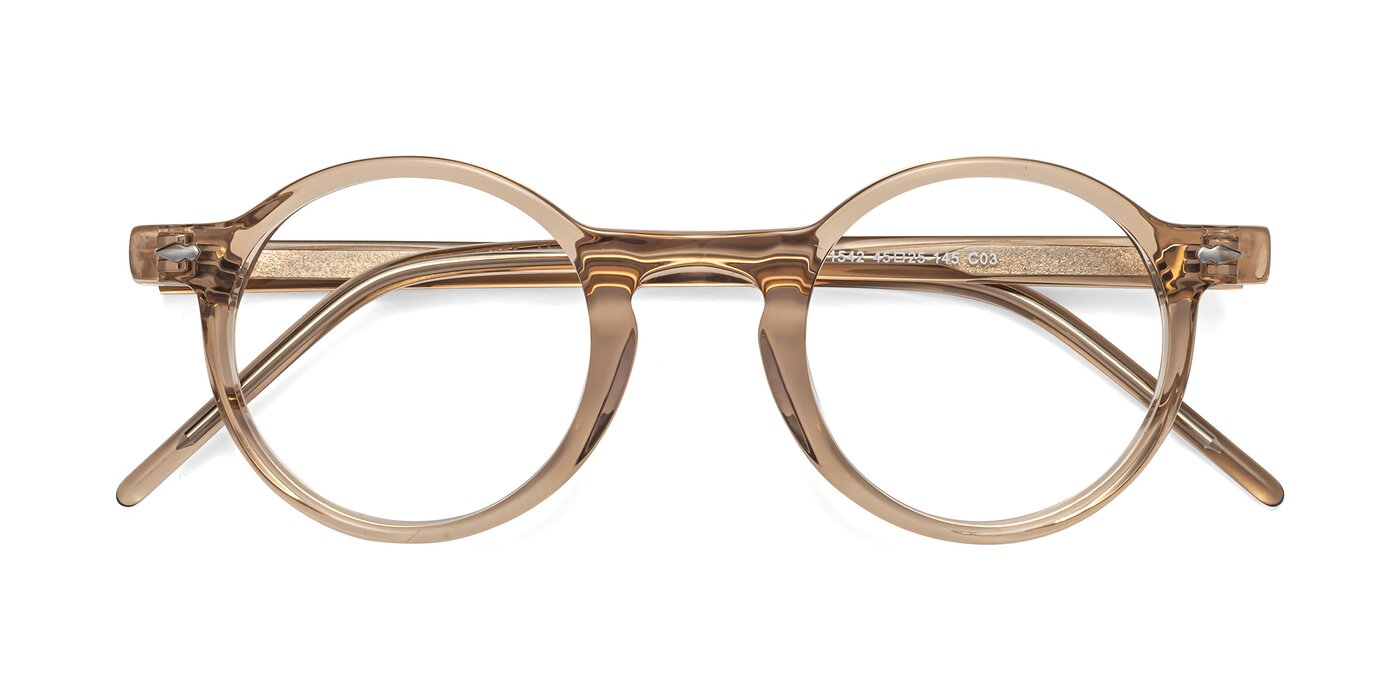 Marga - Caramel Eyeglasses