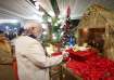 PM Modi attends Christmas celebrations, PM Modi attends Christmas festivities at George Kurian resid