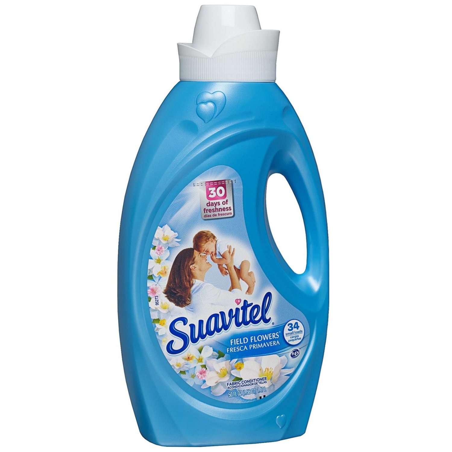 Suavitel Fabric Softener, Field Flowers - 50 fl oz Multicolor