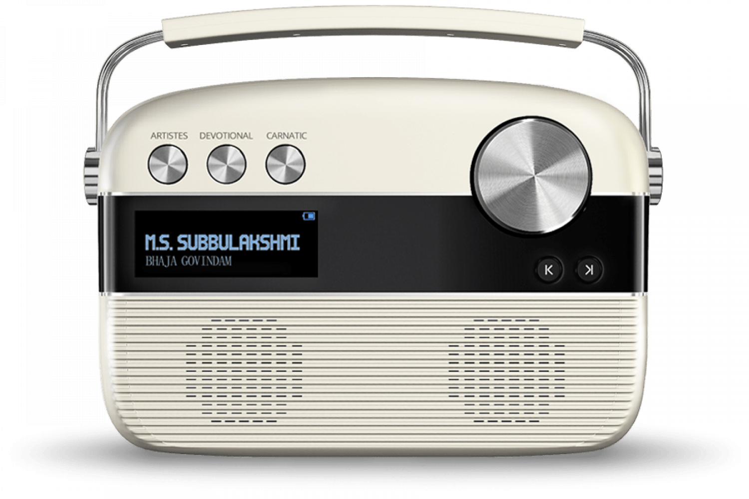 saregama carvaan Porcelain White