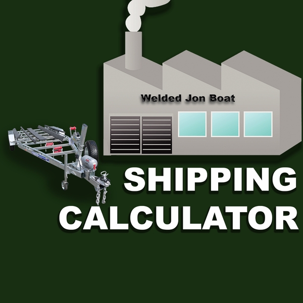 Welded jon boat shipping