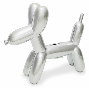 Made By Humans Balloon Bank, Doggy - Silver