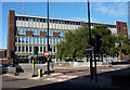 TM1544 : Civic Drive and Suffolk Constabulary Ipswich Divisional Headquarters by Andrew Hill