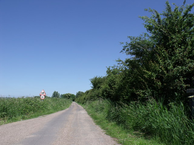 Lane to Barton Outdoor Centre