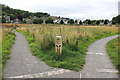 SJ0843 : Footpaths at Corwen by Jeff Buck