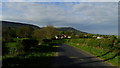 NZ4802 : On Castle Bank - view towards Swainby, N Yorks by Colin Park