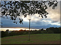 SO7977 : Sunset near Hall's Farm, Trimpley by Mat Fascione