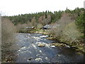 NH8922 : River Dulnain at Carrbridge, near Aviemore by Malc McDonald