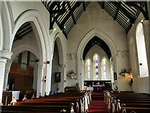 SE3535 : St James, Seacroft: nave, looking East by Stephen Craven