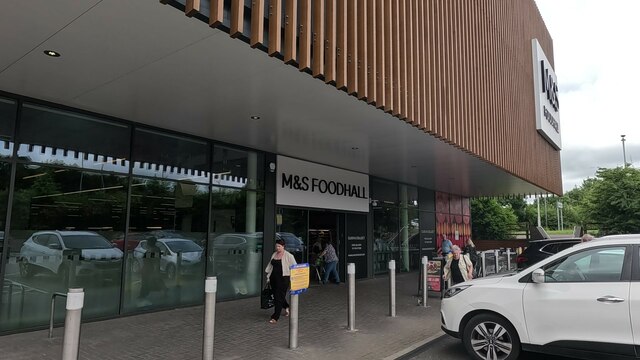 Marks and Spencer's foodhall.