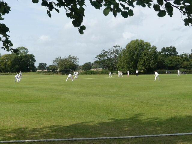 Idyllic rural scene at Rockhampton Cricket Club