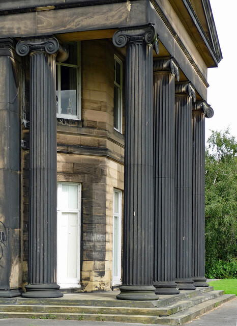 Detail of Armley House, Gott's Park, Leeds