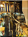 SJ3390 : Hydraulic ram on H.M.S.Illustrious by Richard Hoare