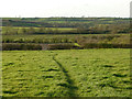 SK6926 : Footpath in the evening sun by Alan Murray-Rust