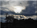 SE4622 : Pontefract Castle at twilight by derek dye